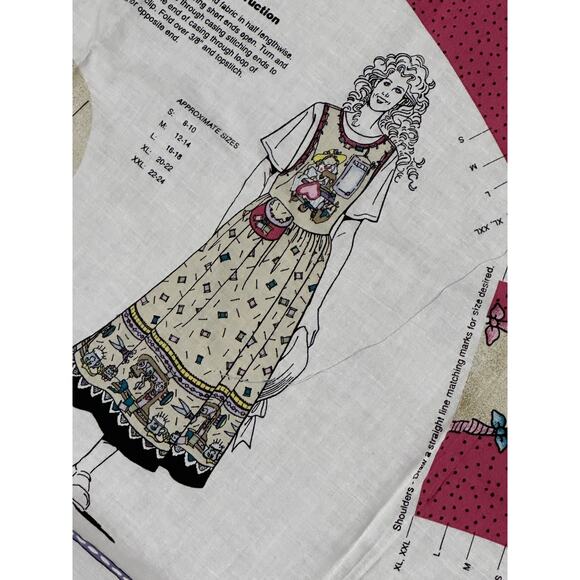 Daisy Kingdom Jumpstart, Fabric Panel, 1997, Cut and Sew, Craft, ~ 250811-WH 505 - Picture 5 of 6